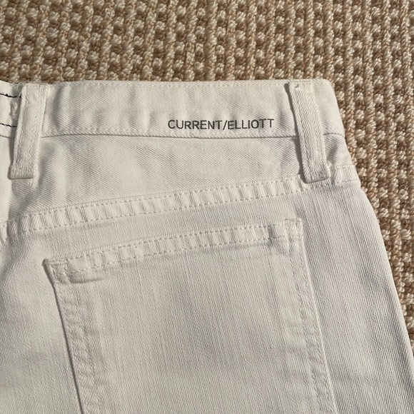Current/Elliott The Boyfriend Short in Sugar - Picture 9 of 11